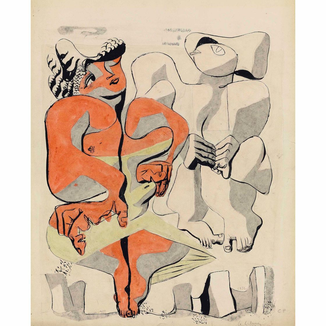 Le Corbusier — Две женщины
