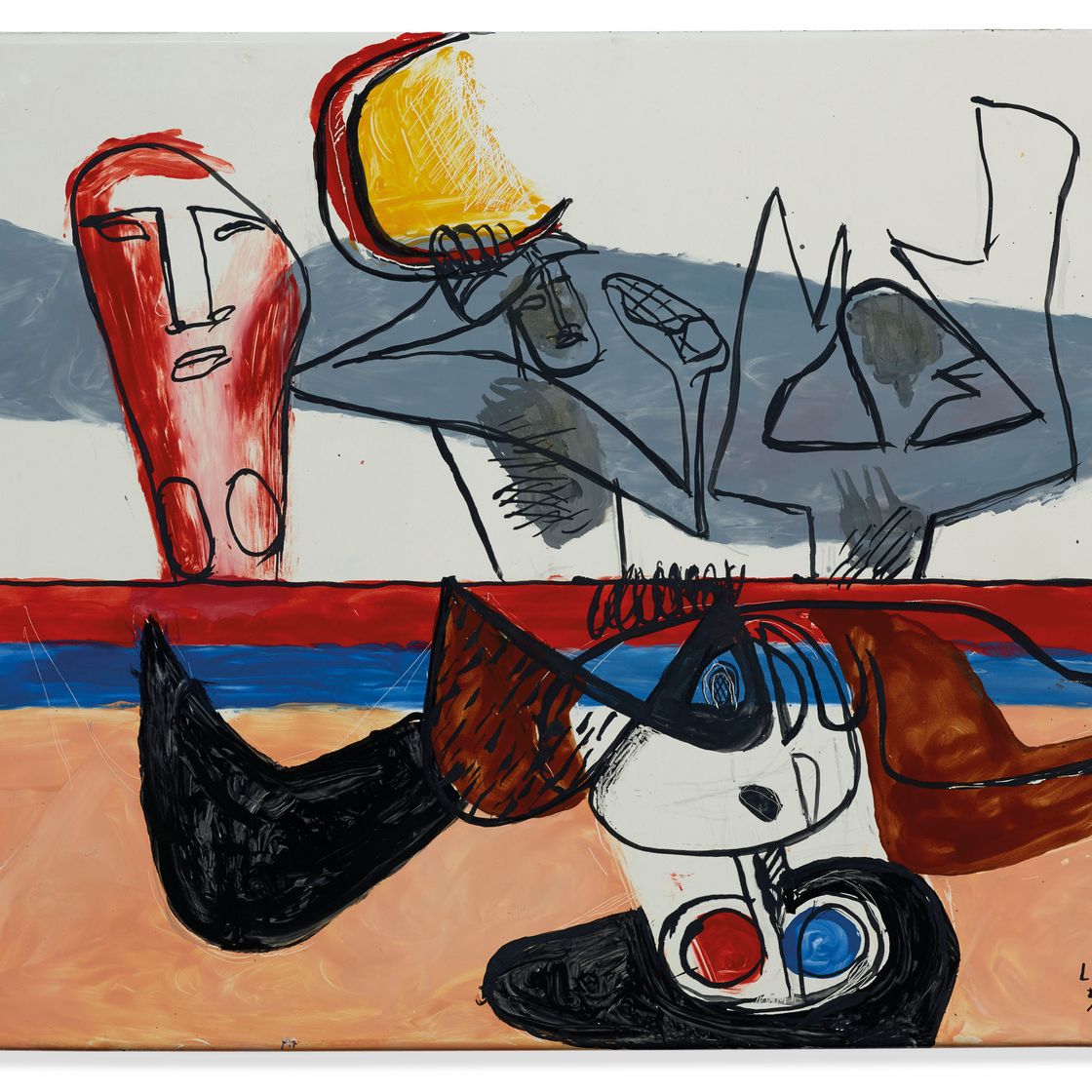 Le Corbusier — Победа над Азией в серии Тауро, 1953, изображение 2