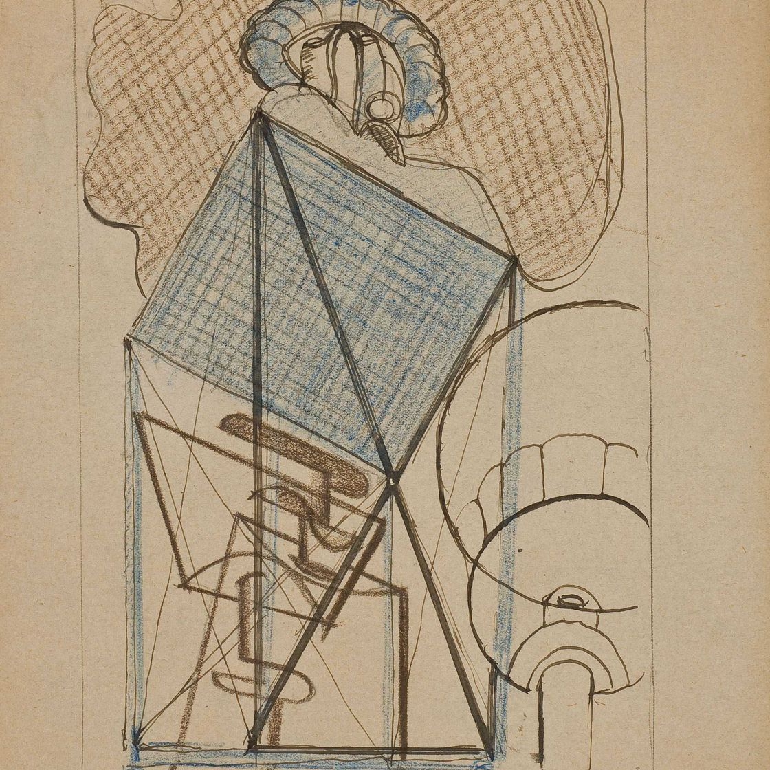 Le Corbusier — Этюд на тему "Фонарь и маленькая фасоль" (журнал № 102)