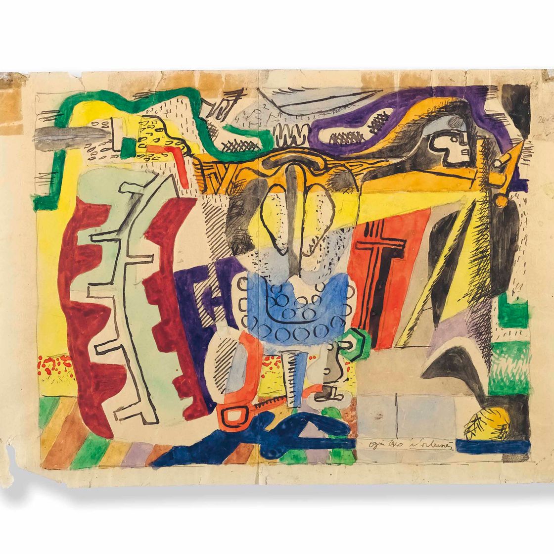 Le Corbusier — Он Титель, 1940 год