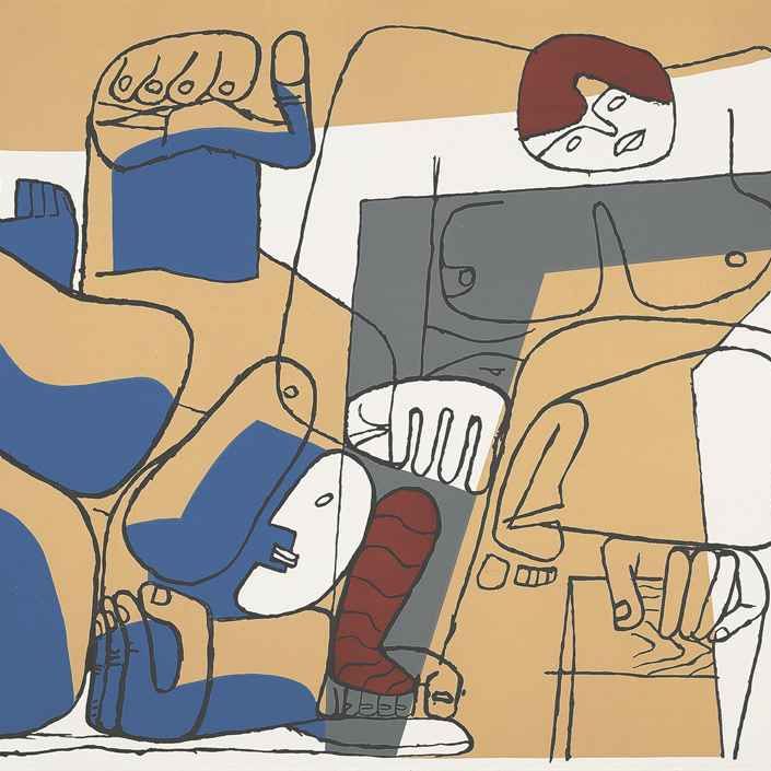 Le Corbusier — Двенадцать тарелок, от: Cortège (Weber 86-97, 100-101), изображение 8