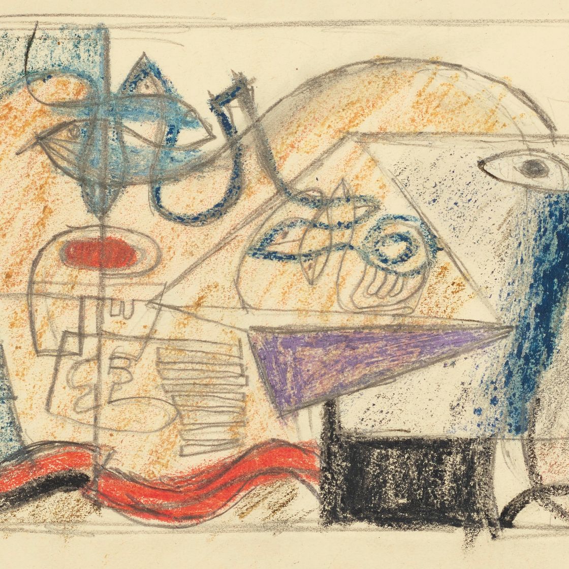 Le Corbusier — Горизонтальная природа, геометрические следы, мотив четырех пуассонов