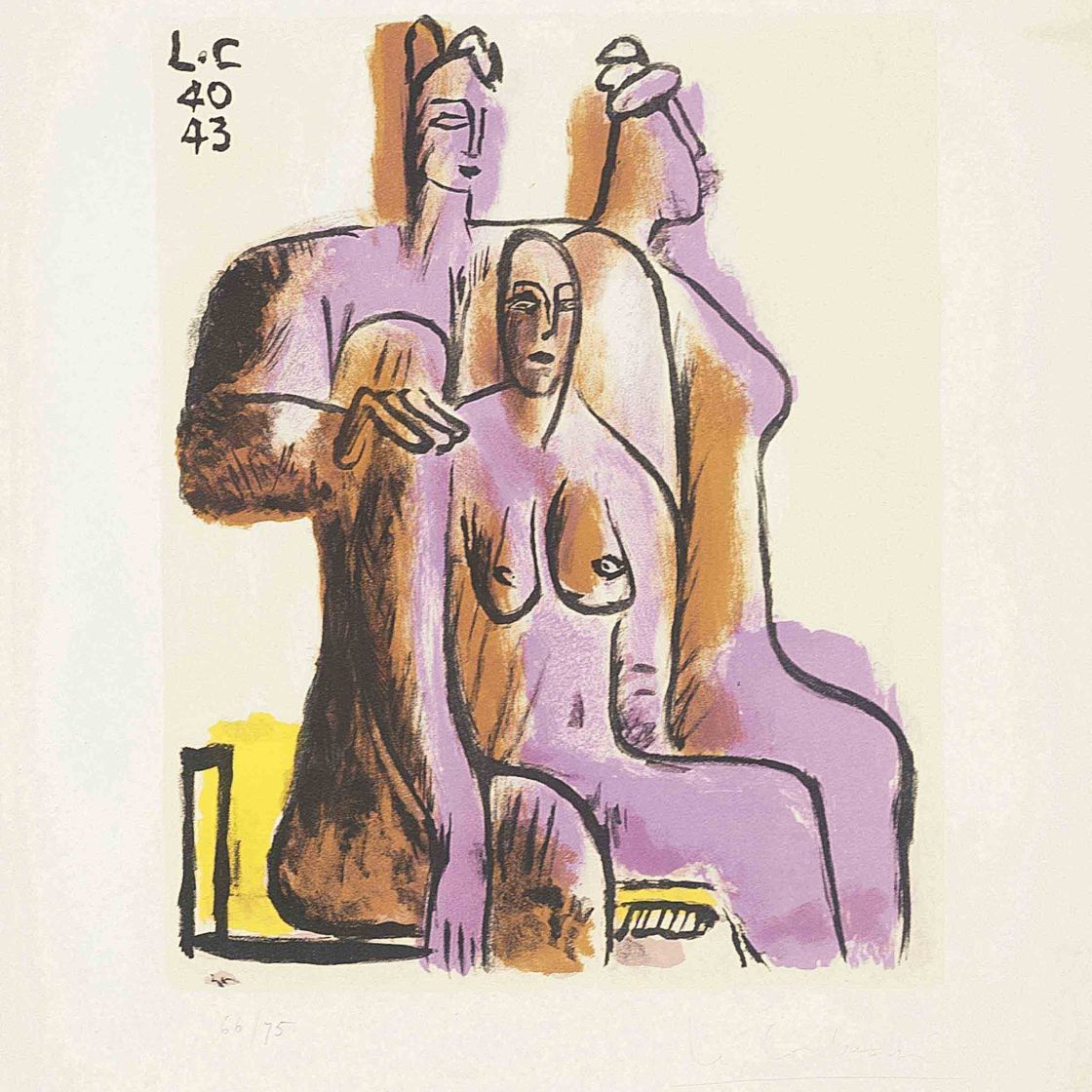 Le Corbusier — Трое персонажей