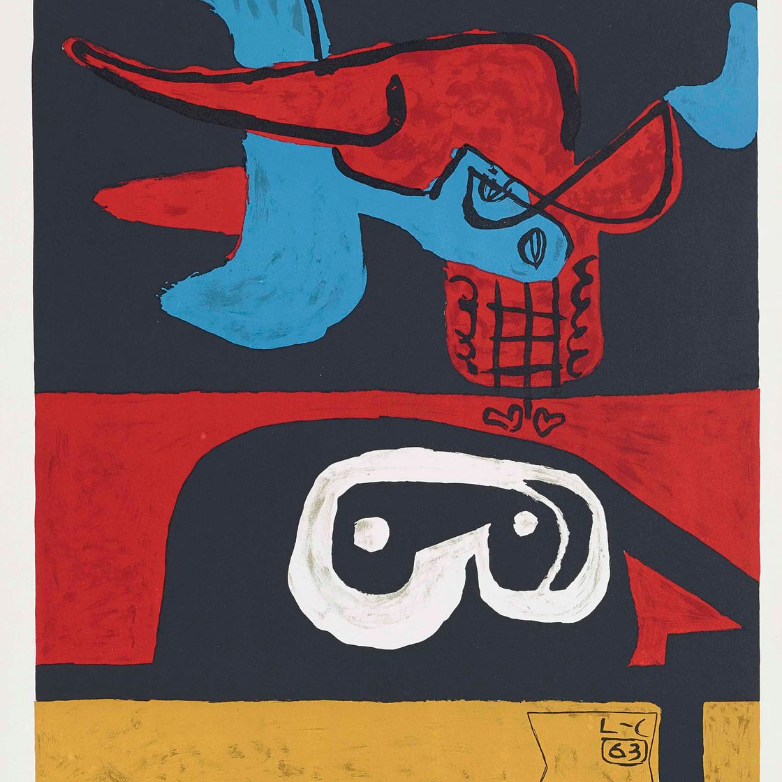 Le Corbusier — Описание того, что происходит на земле, 1963