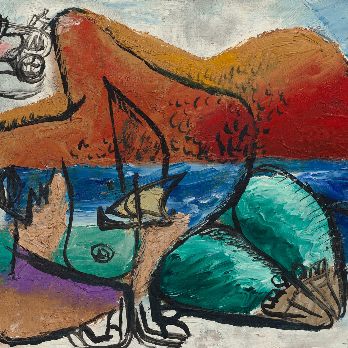 Le Corbusier — Женское совершенство (острова, где обитает женский корпус, погруженный в полусонное состояние, и уединенные места с лифчиками), изображение 1