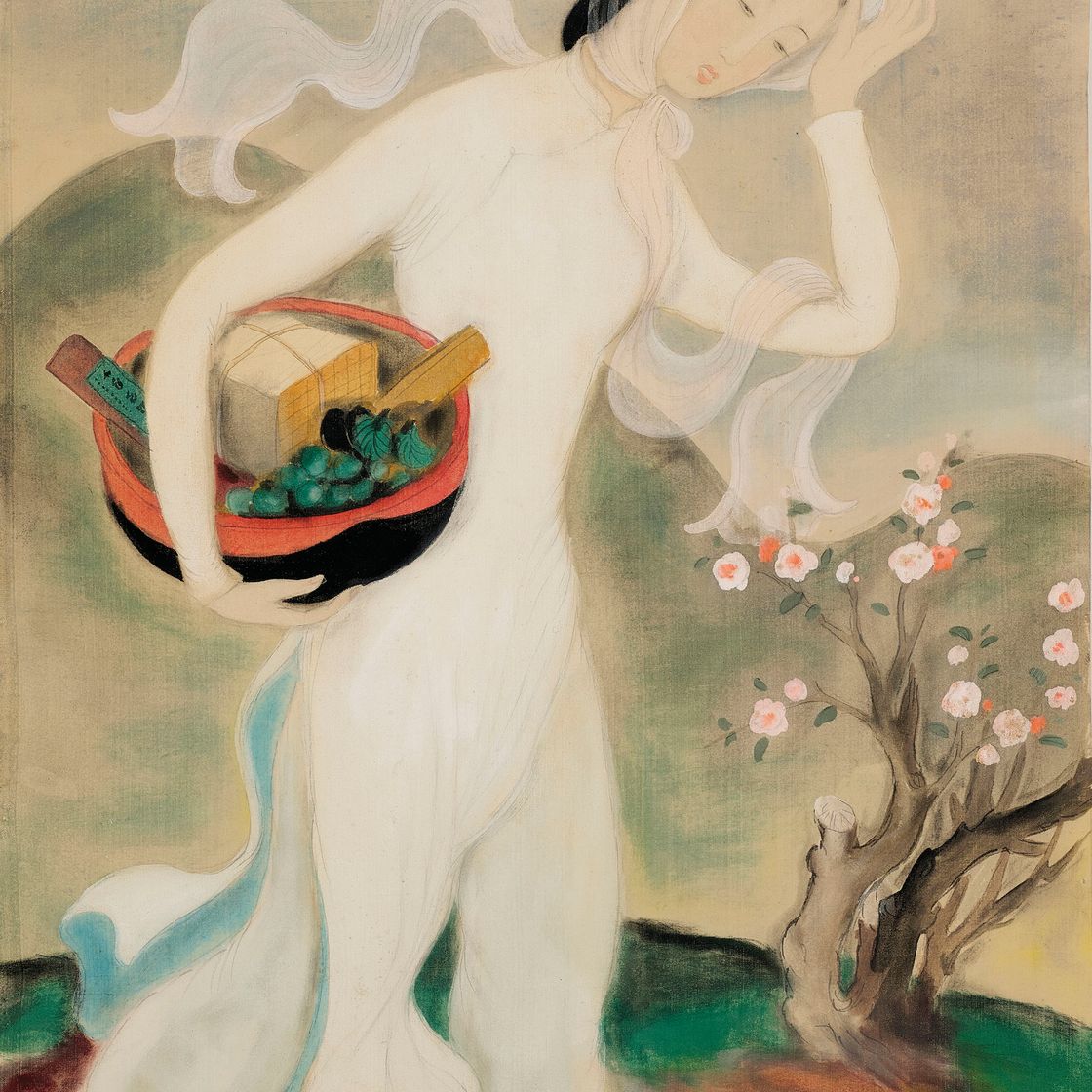 Le Pho — La femme au panier (Дама с корзинкой)