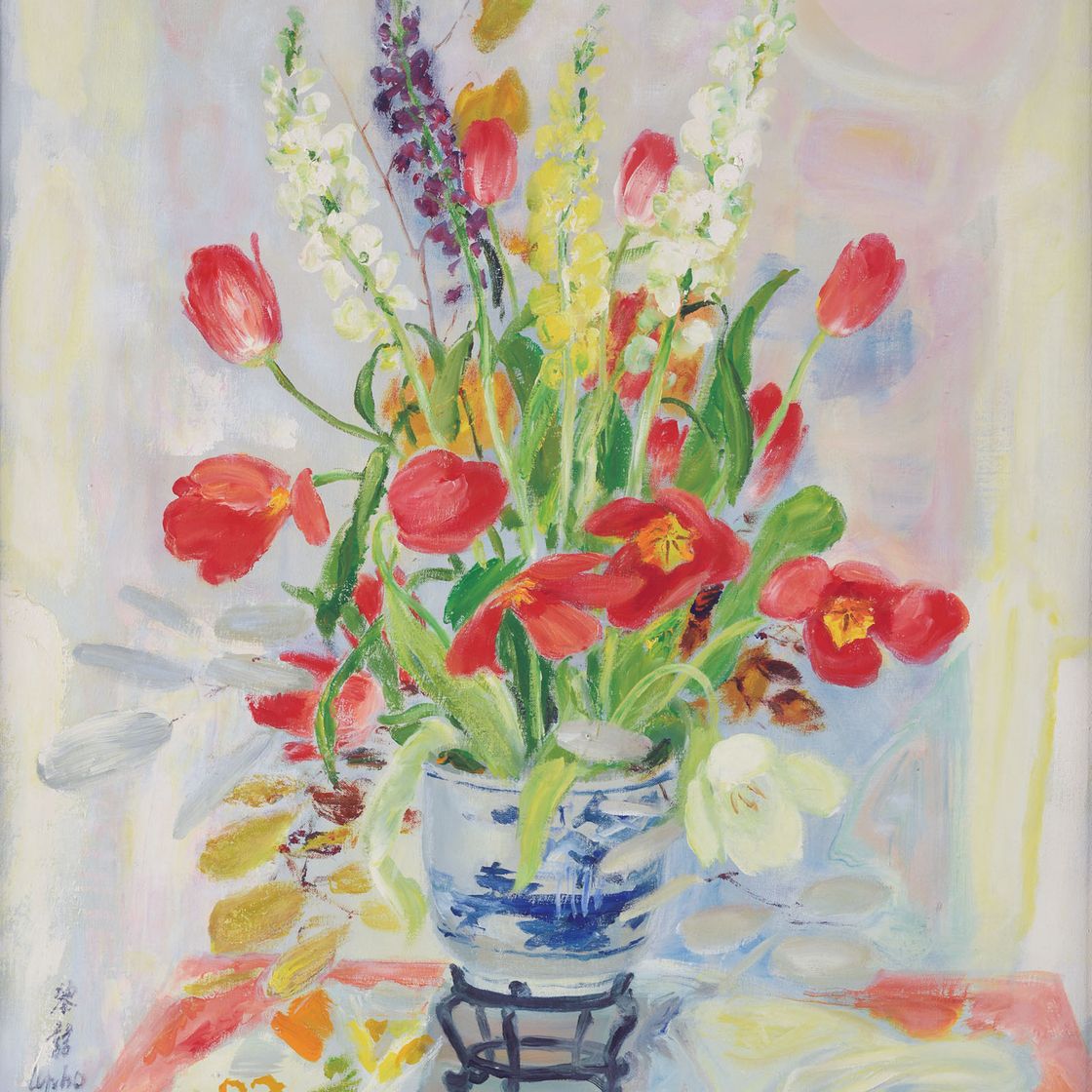Le Pho — Bouquet de tulipes rouges (Букет красных тюльпанов)