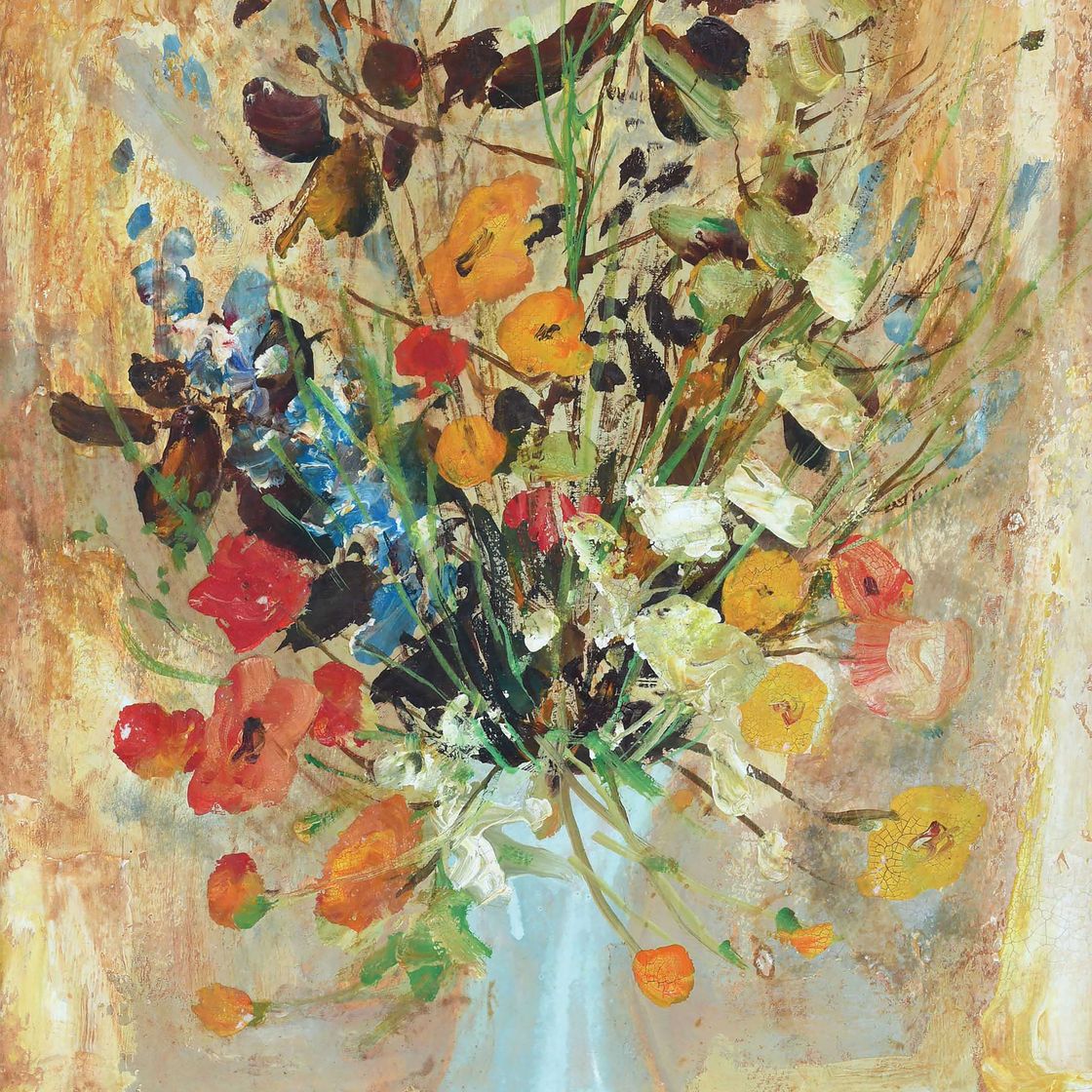 Le Pho — Les Poppies aux Feuilles Morts (Маки и сушеные листья)