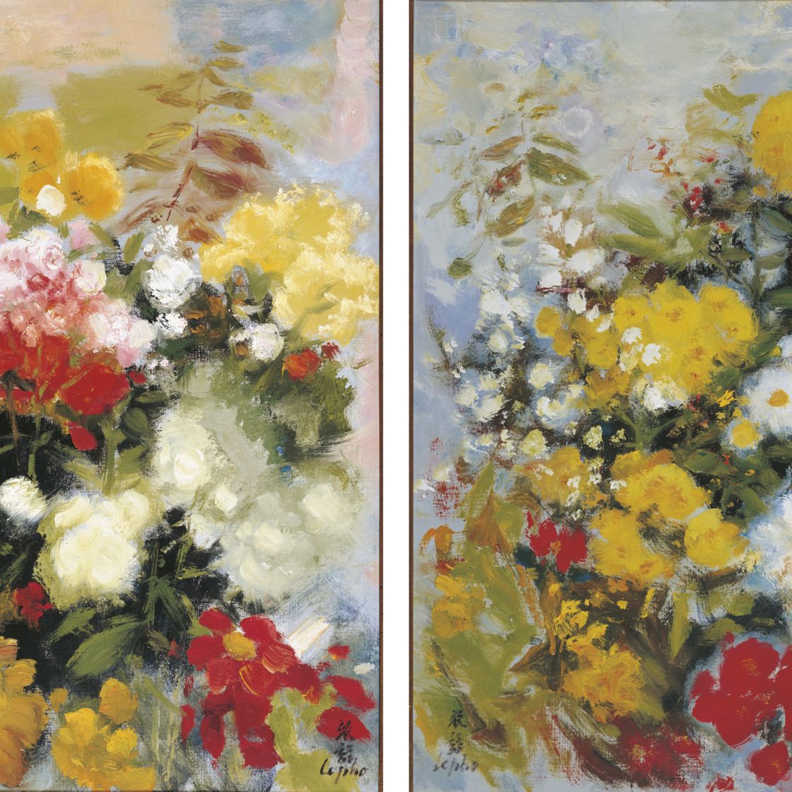 Le Pho — Composition de fleurs (Композиция из цветов)