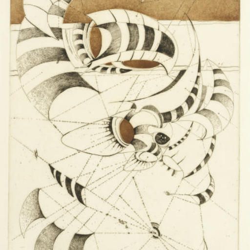 Lee Bontecou — Без названия (Искры 10)