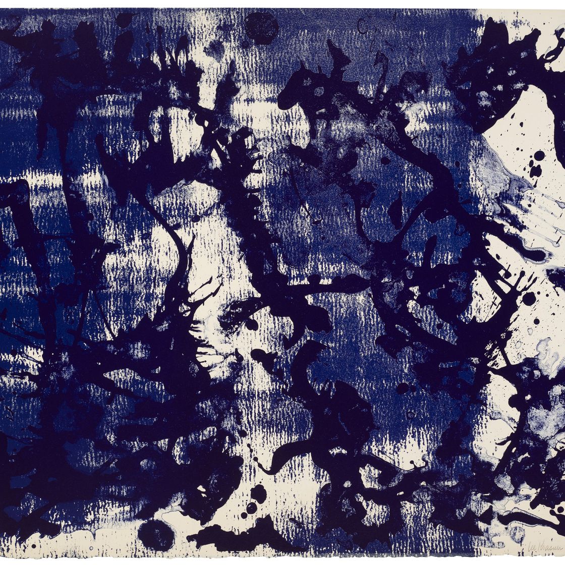 Lee Krasner — Длинные очереди для Ли Краснера : один снимок