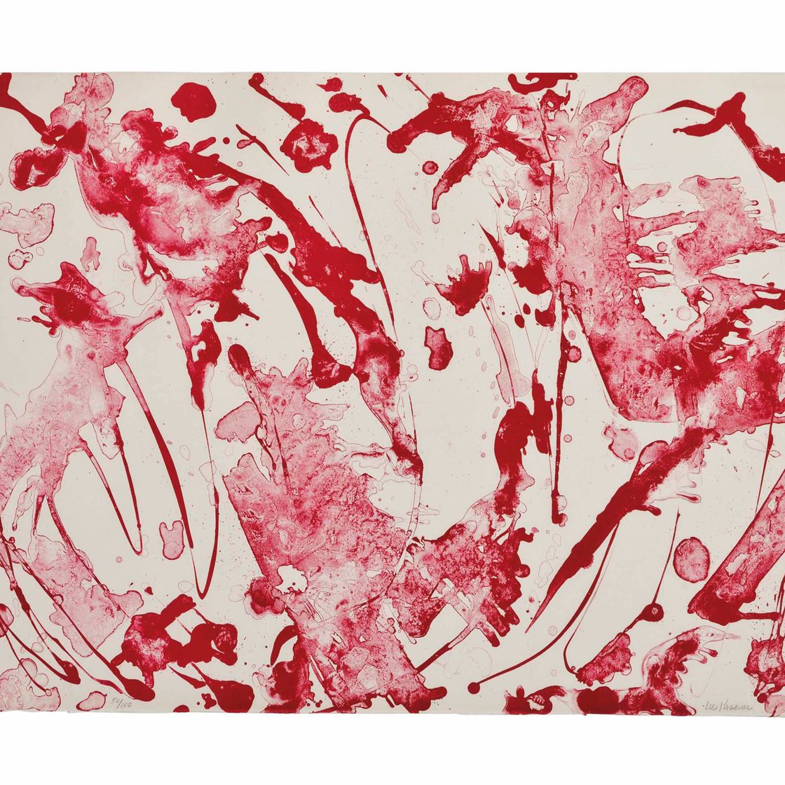 Lee Krasner — Розовый камень, из серии Primary