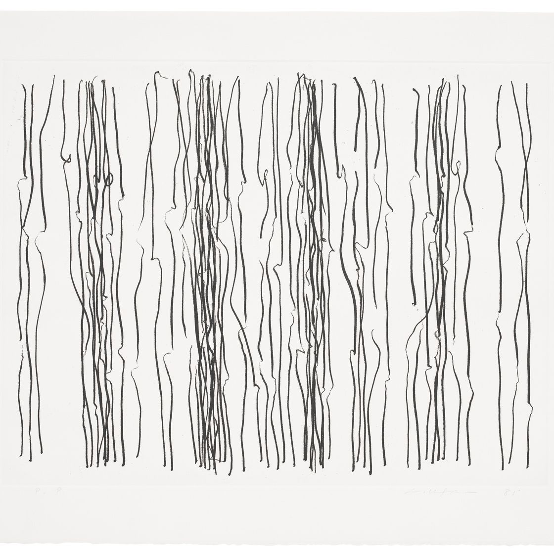 Lee Ufan — Из строки II, изображение 4