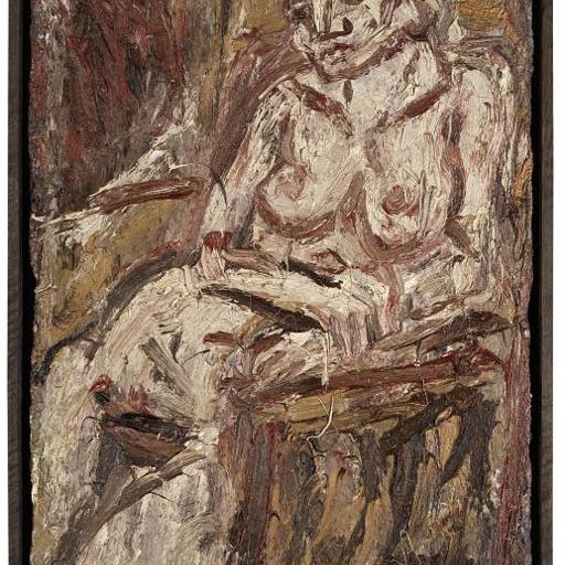 Leon Kossoff — Портрет Фидельмы