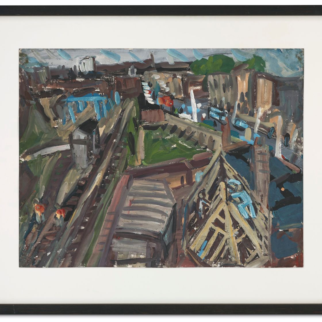 Leon Kossoff — Далстонский перекресток, изображение 2