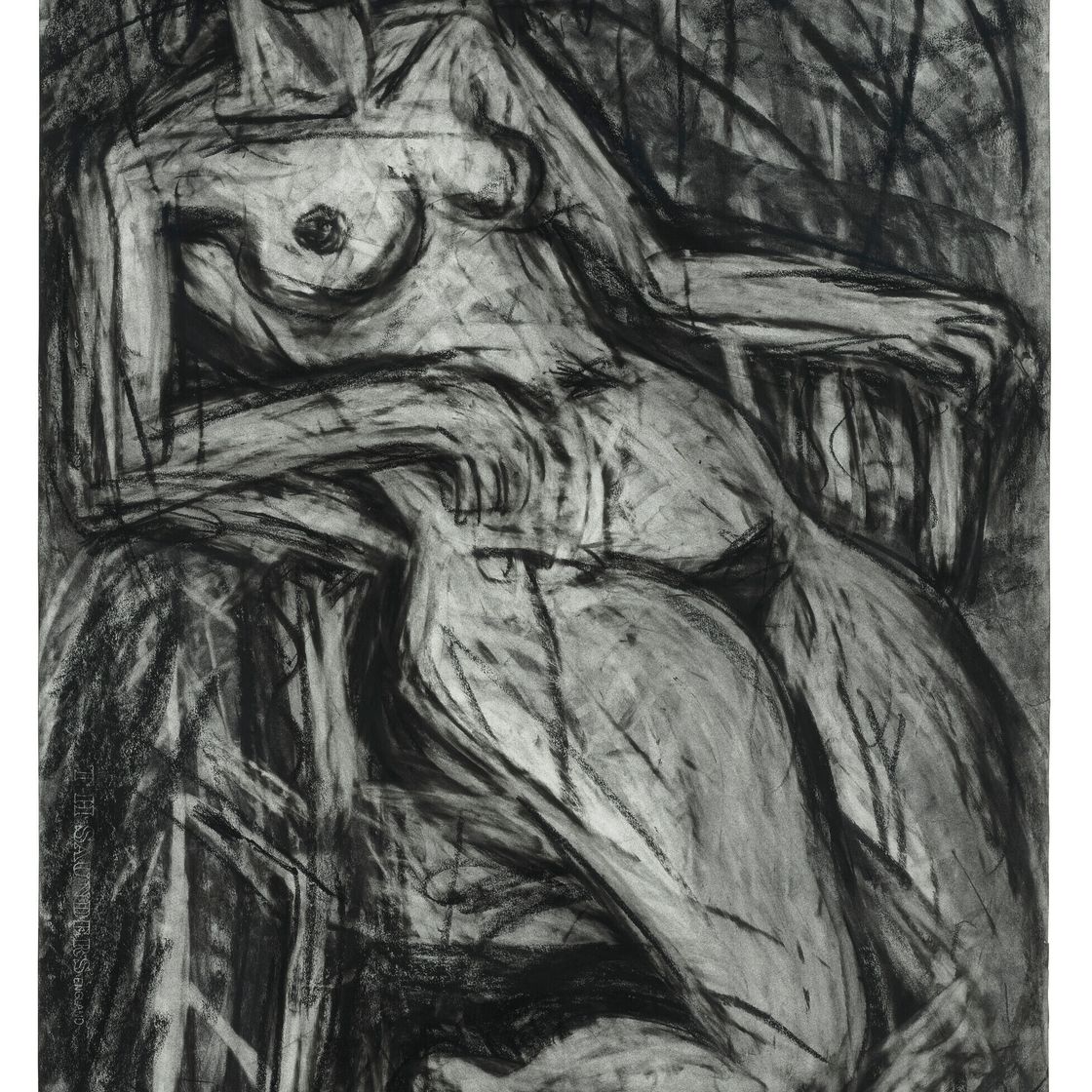 Leon Kossoff — Фидельма спит, изображение 1