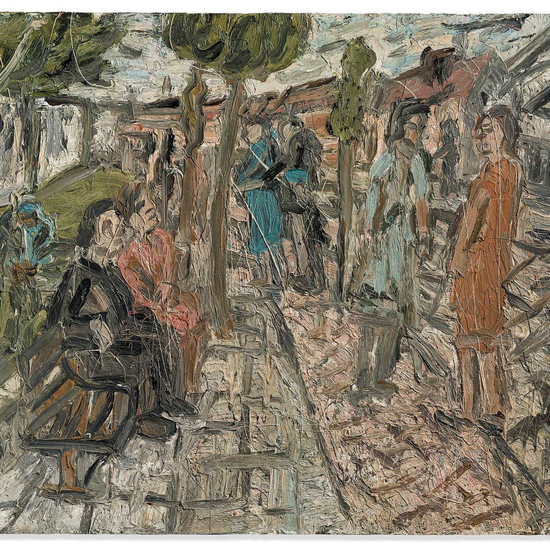 Leon Kossoff — Улица в Уиллсдене, лето 1983 года
