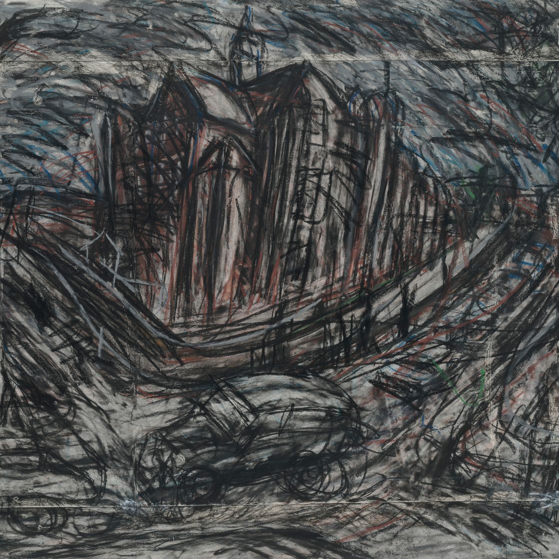 Leon Kossoff — Здание школы, Уиллсден I, изображение 1