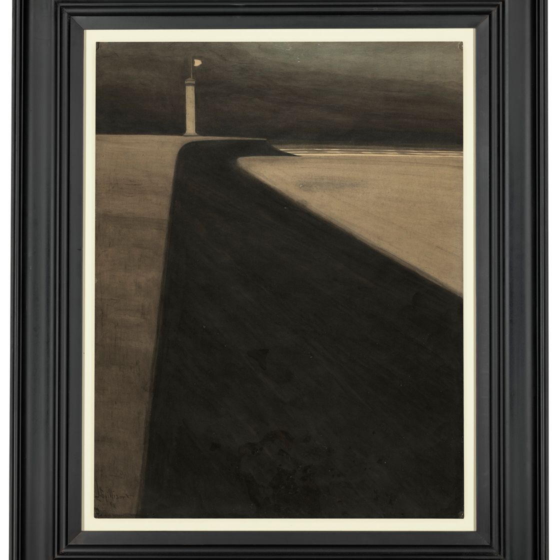 Leon Spilliaert — Фаре-сюр-ла-Диг, изображение 2