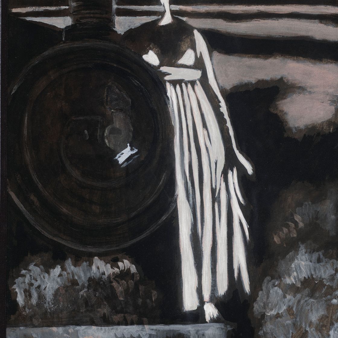 Leon Spilliaert — Аврора. Женщина и локомотив