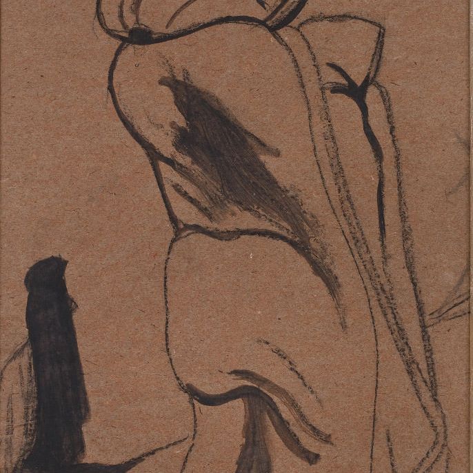 Leon Spilliaert — Черные привычки. Силуэты капуцинов