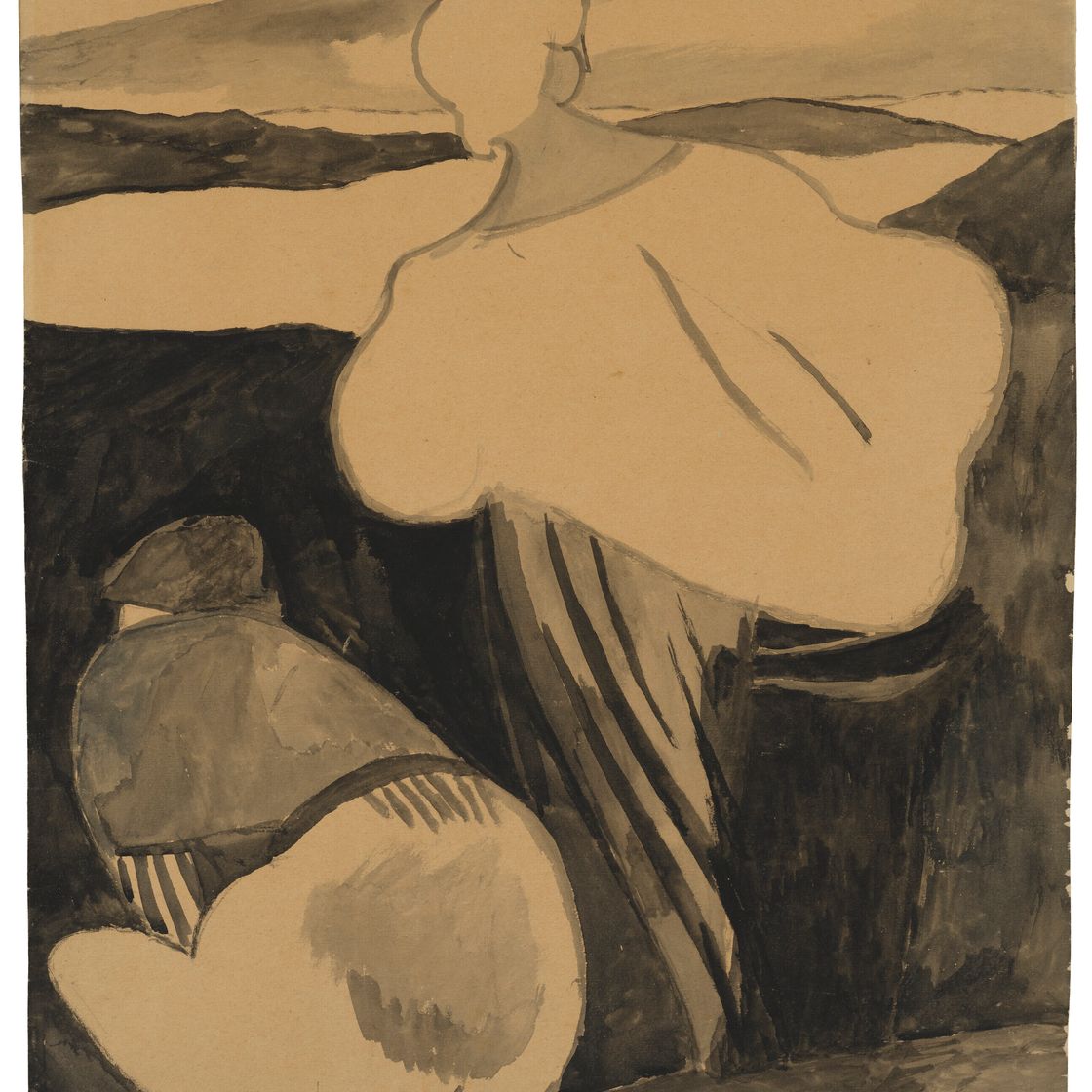 Leon Spilliaert — Женщины-искательницы приключений в дюнах, на улицах города, изображение 2