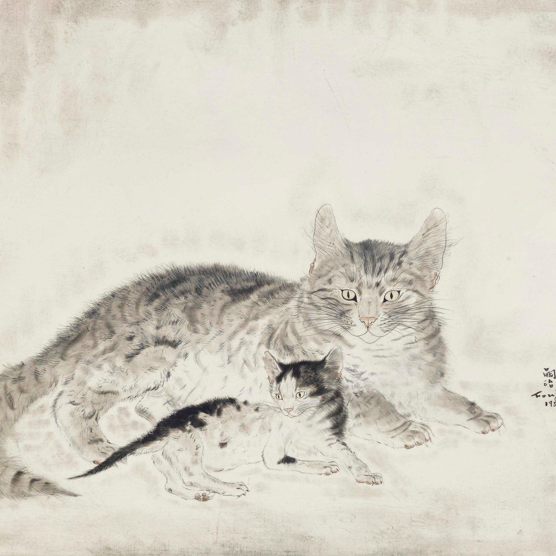 Léonard Tsuguharu Foujita — Беседа и шатон