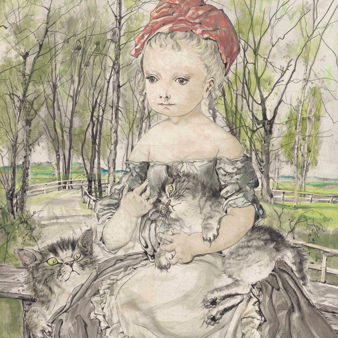 Léonard Tsuguharu Foujita — Молодой человек, я просто болтаю