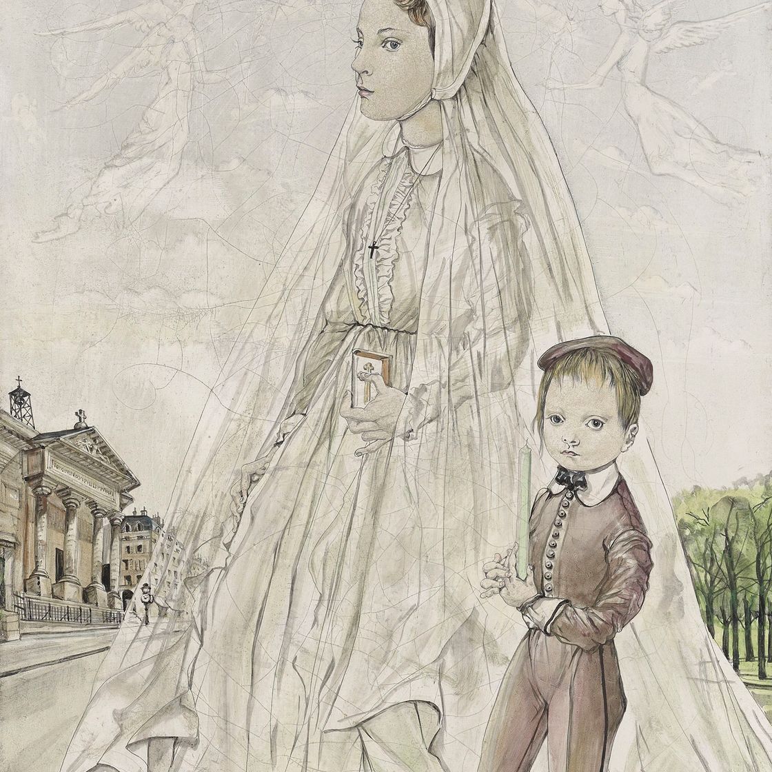 Léonard Tsuguharu Foujita — Святой Филипп дю Руль