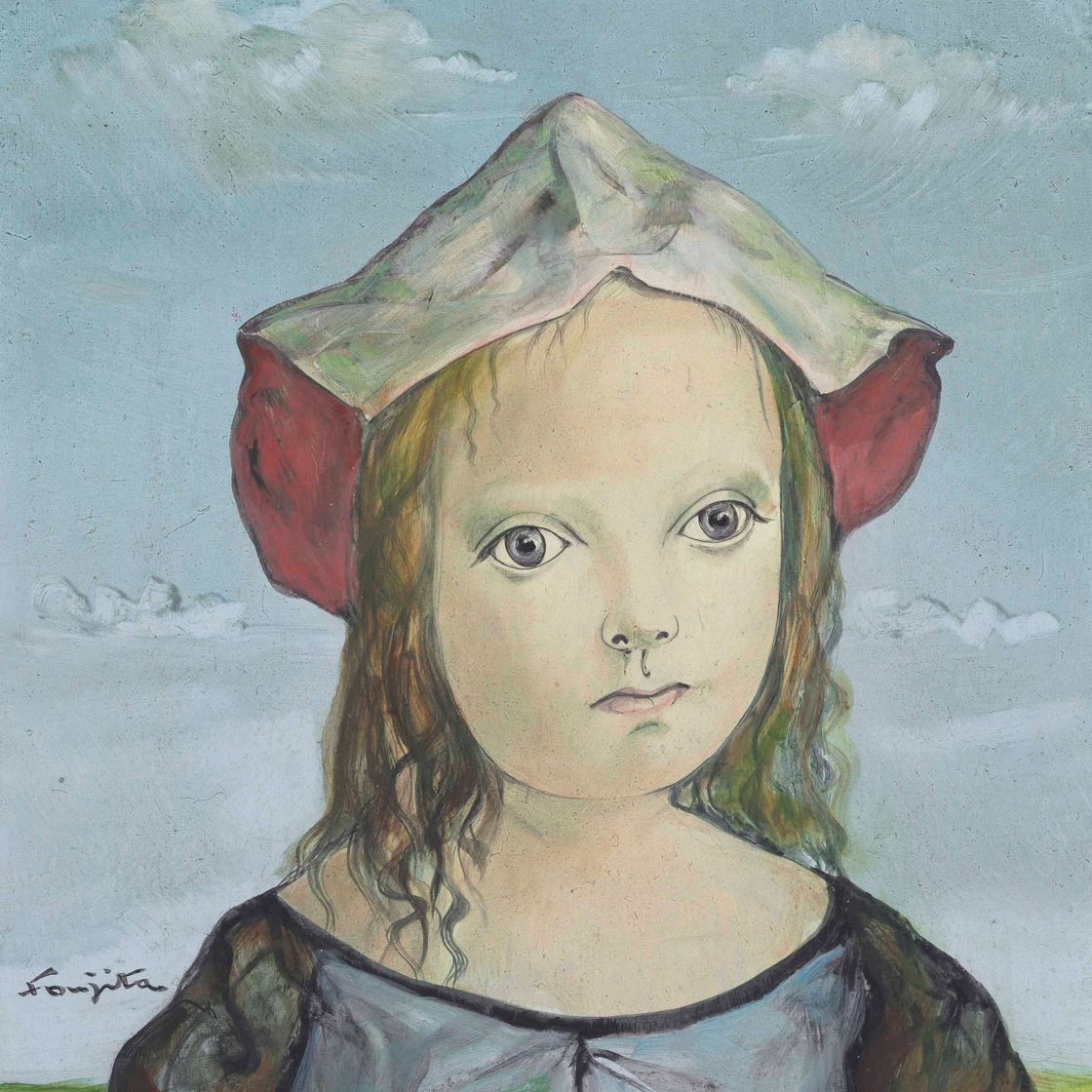 Léonard Tsuguharu Foujita — Филе в голубом сиянии