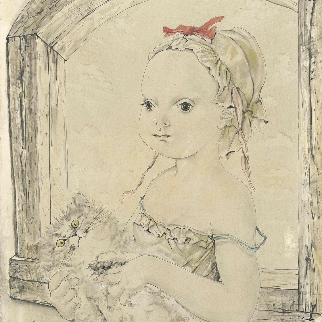 Léonard Tsuguharu Foujita — Маленький разговор