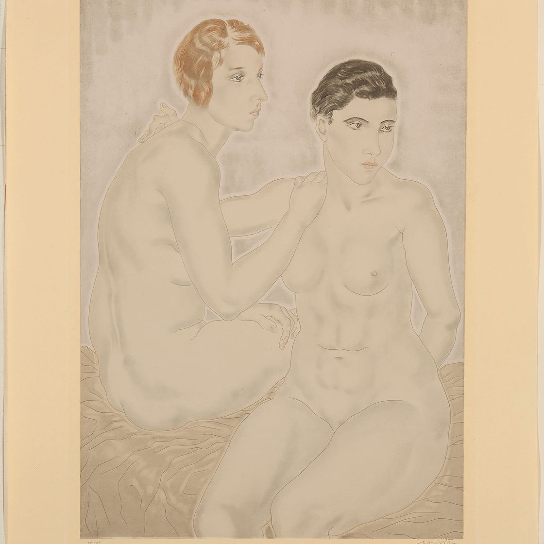 Léonard Tsuguharu Foujita — Женщины, изображение 7