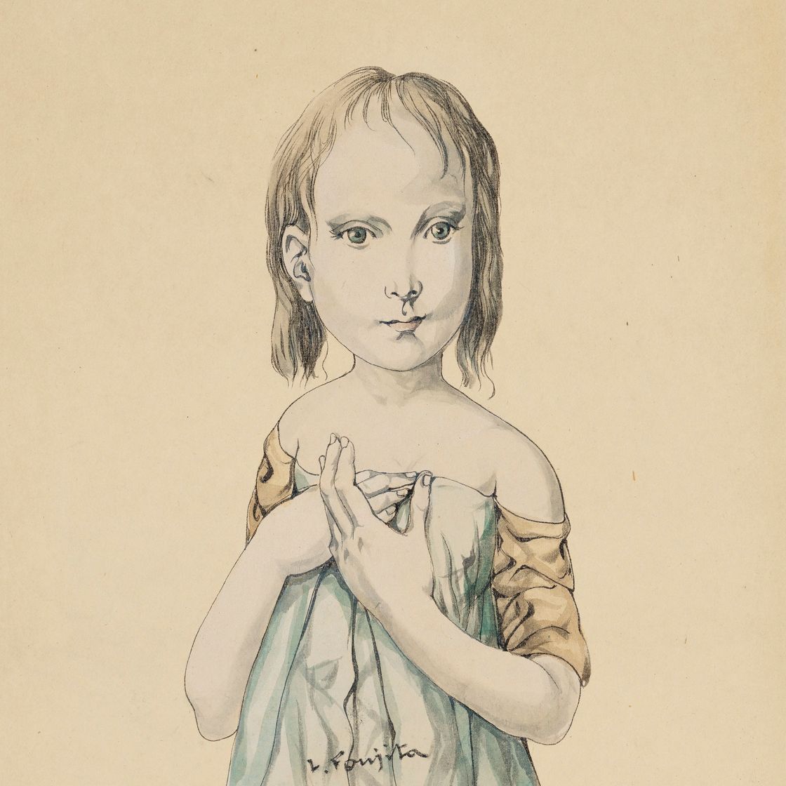 Léonard Tsuguharu Foujita — В душе