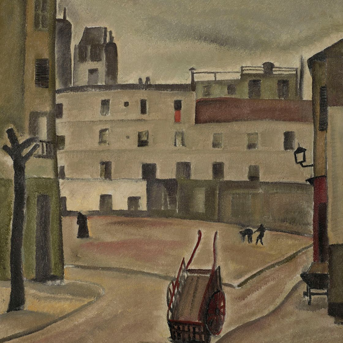 Léonard Tsuguharu Foujita — Ла-Шарретт на Монмартре