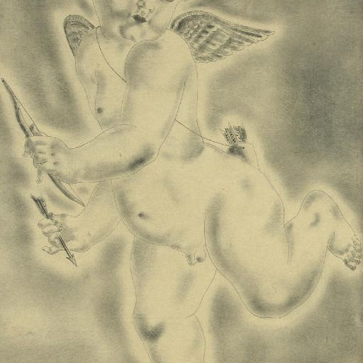 Léonard Tsuguharu Foujita — Купидон