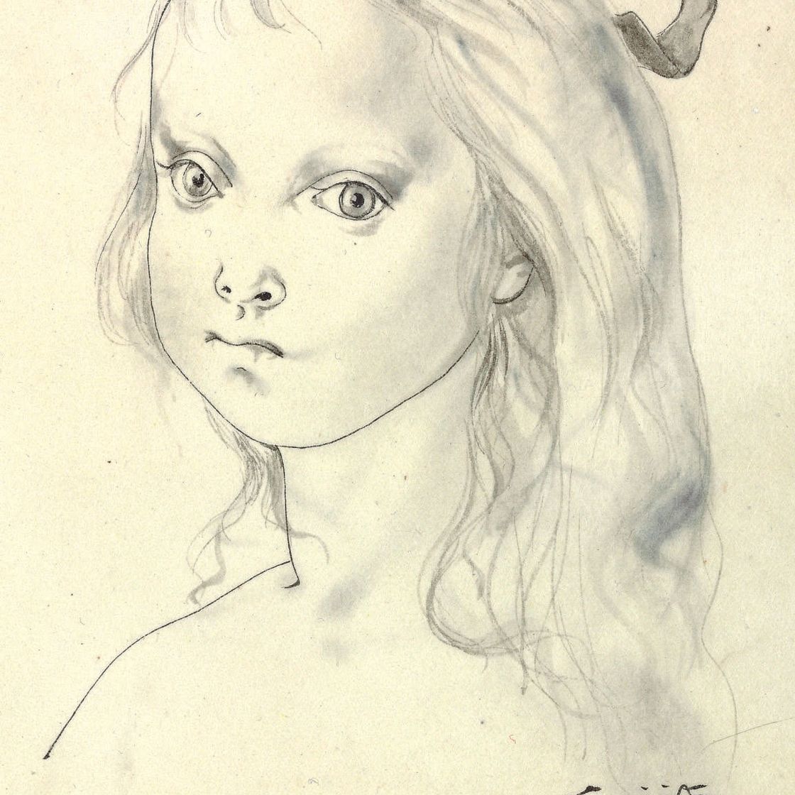 Léonard Tsuguharu Foujita — Наедине с молодой девушкой