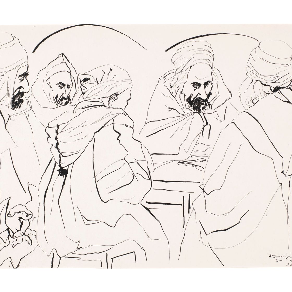 Léonard Tsuguharu Foujita — Сахара