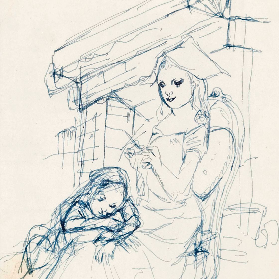Léonard Tsuguharu Foujita — Ла кутюр