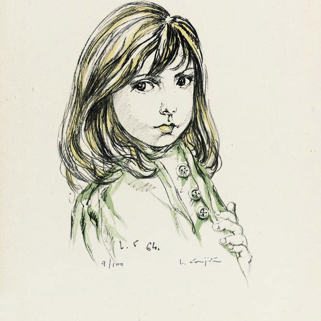 Léonard Tsuguharu Foujita — Филе из трех бутонов