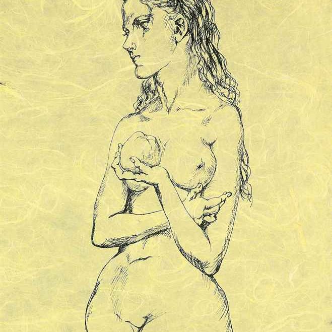 Léonard Tsuguharu Foujita — Ева (Бюиссон 60,29)
