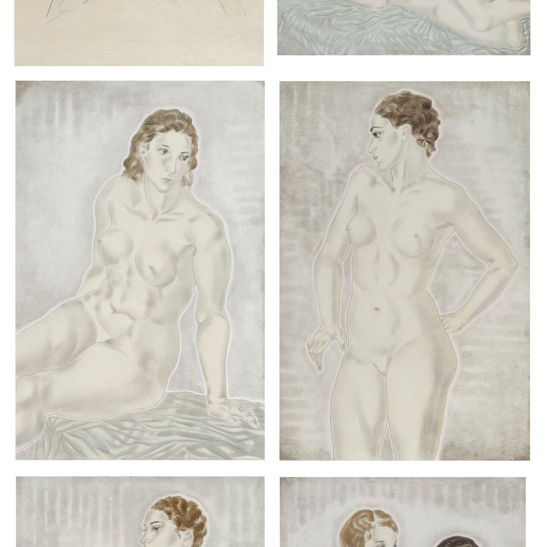 Léonard Tsuguharu Foujita — Эти женщины, изображение 1