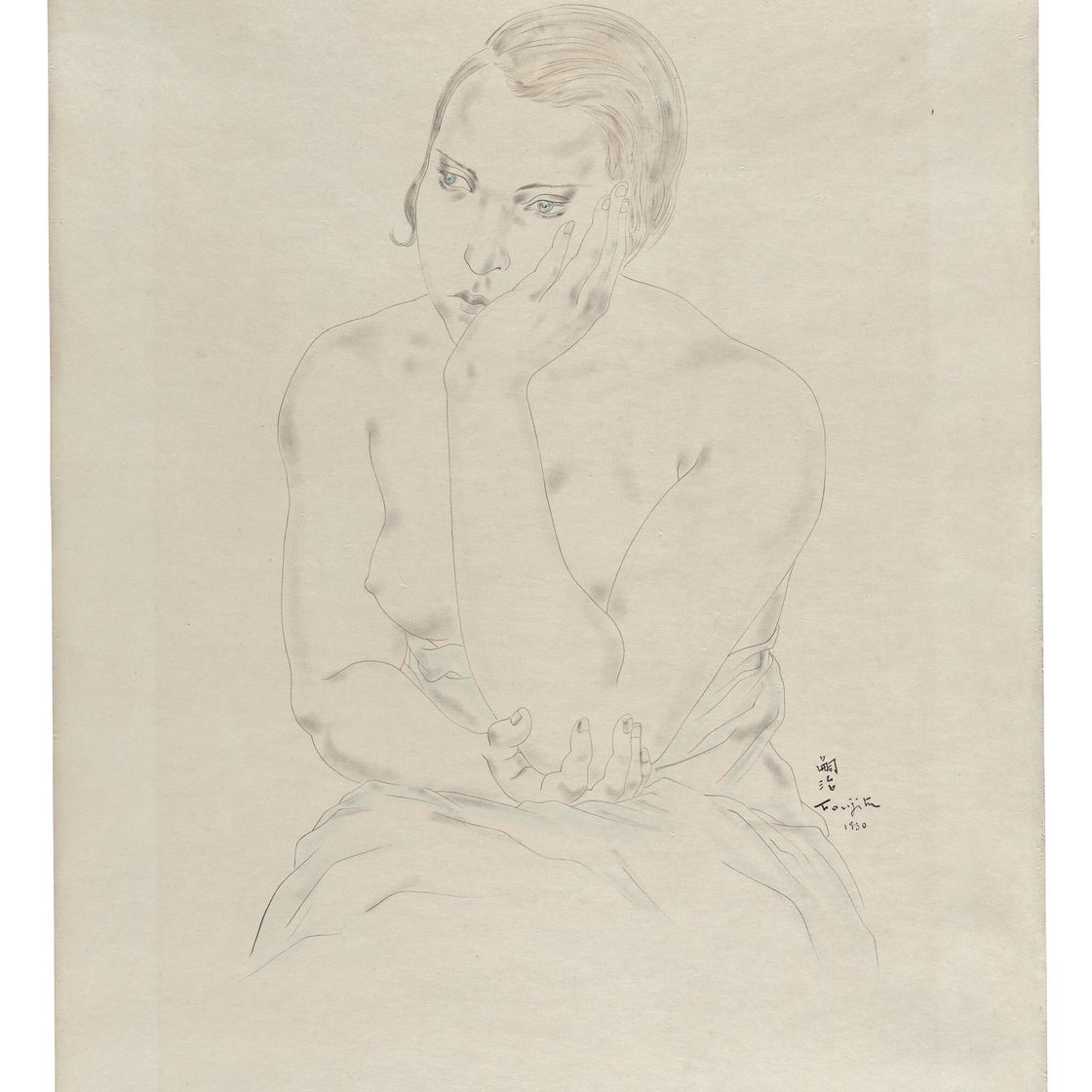 Léonard Tsuguharu Foujita — Эти женщины, изображение 2