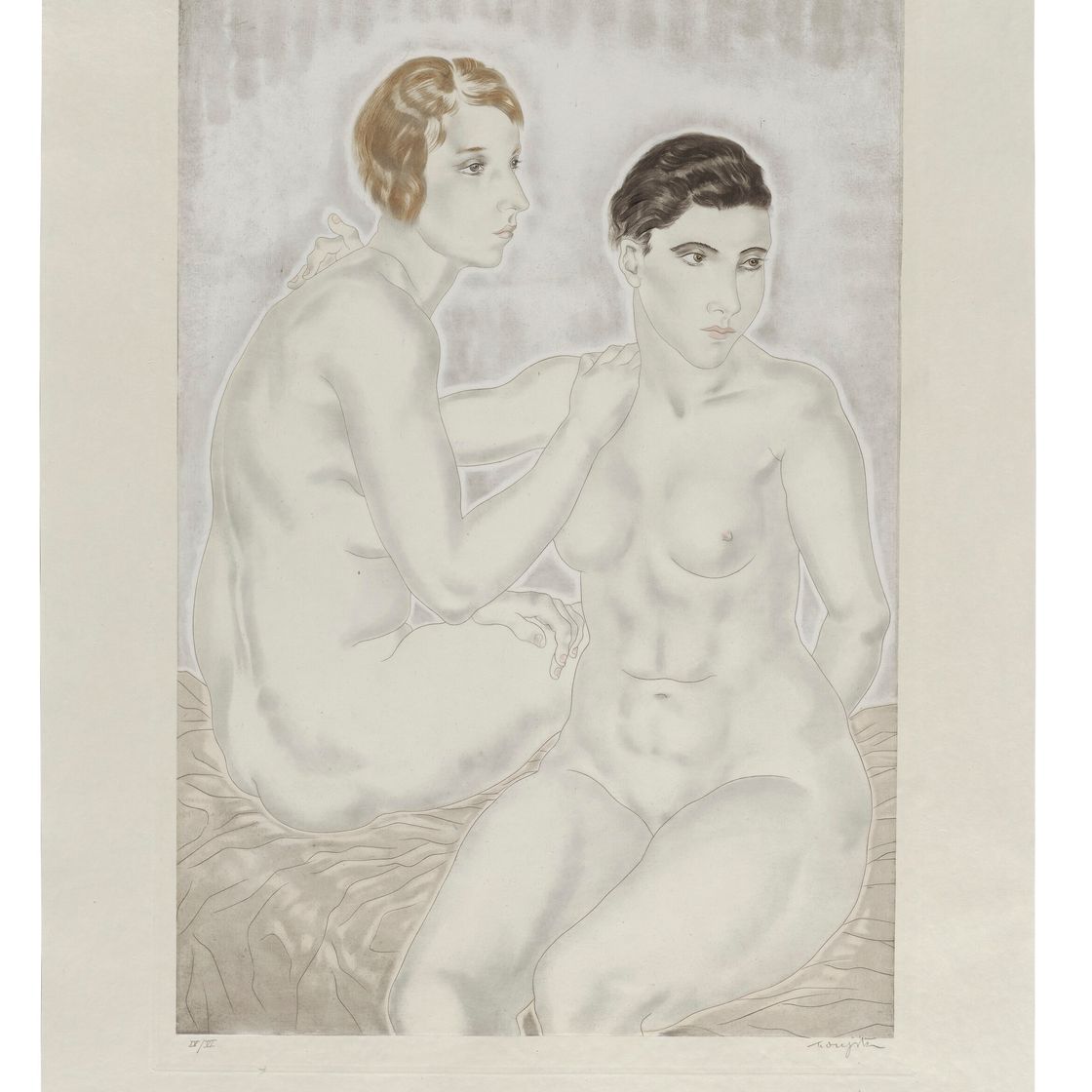 Léonard Tsuguharu Foujita — Эти женщины, изображение 3