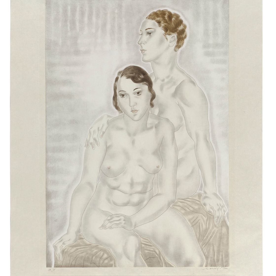 Léonard Tsuguharu Foujita — Эти женщины, изображение 5