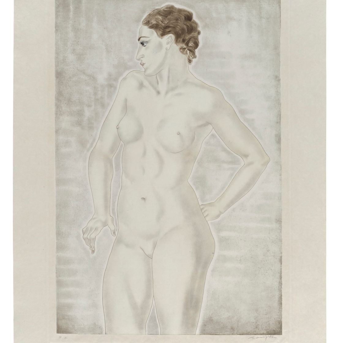 Léonard Tsuguharu Foujita — Эти женщины, изображение 8