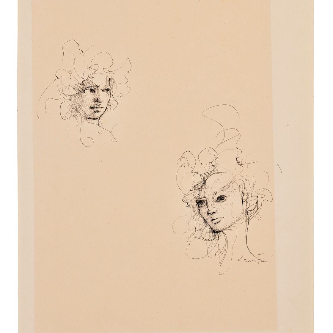 Leonor Fini — Этюды наедине ( прямая и оборотная стороны ), изображение 2