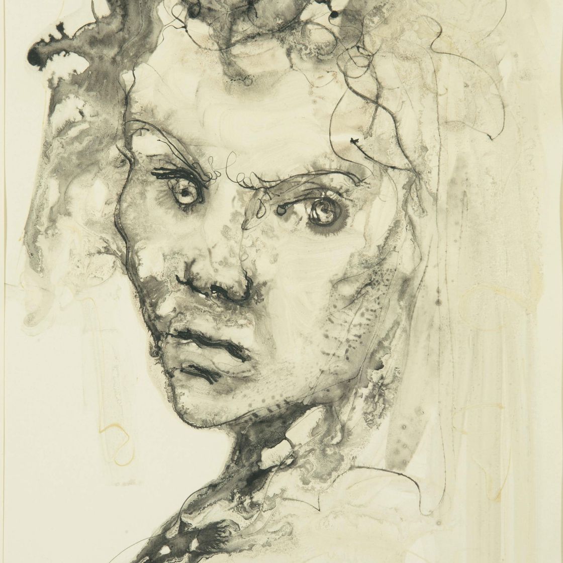 Leonor Fini — Женский портрет в три четверти