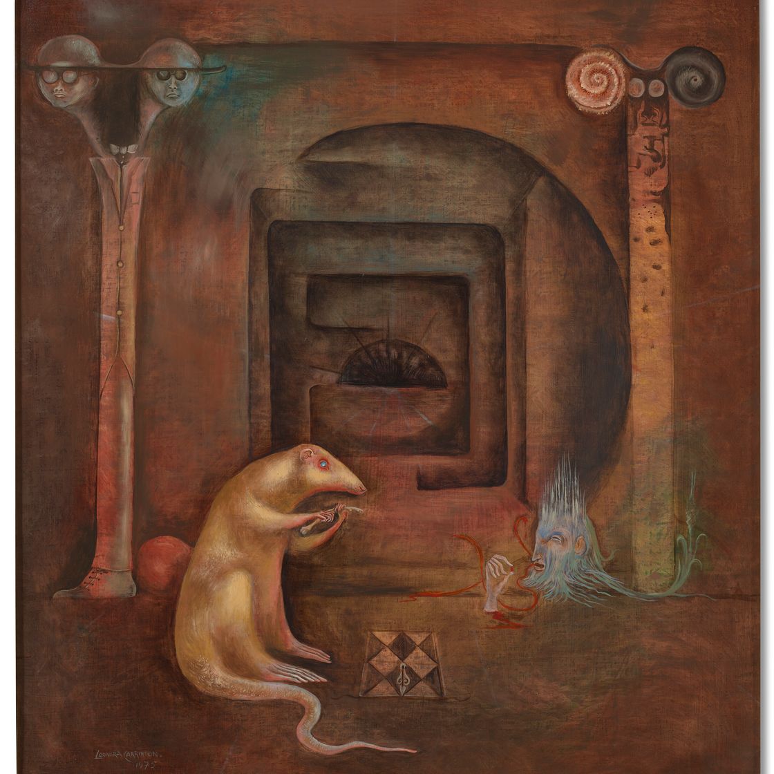 Leonora Carrington — Аполлон в храме Майкла Рата, изображение 1