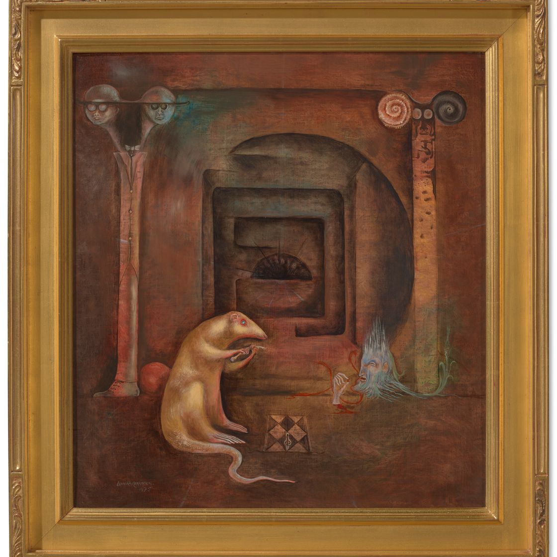 Leonora Carrington — Аполлон в храме Майкла Рата, изображение 2