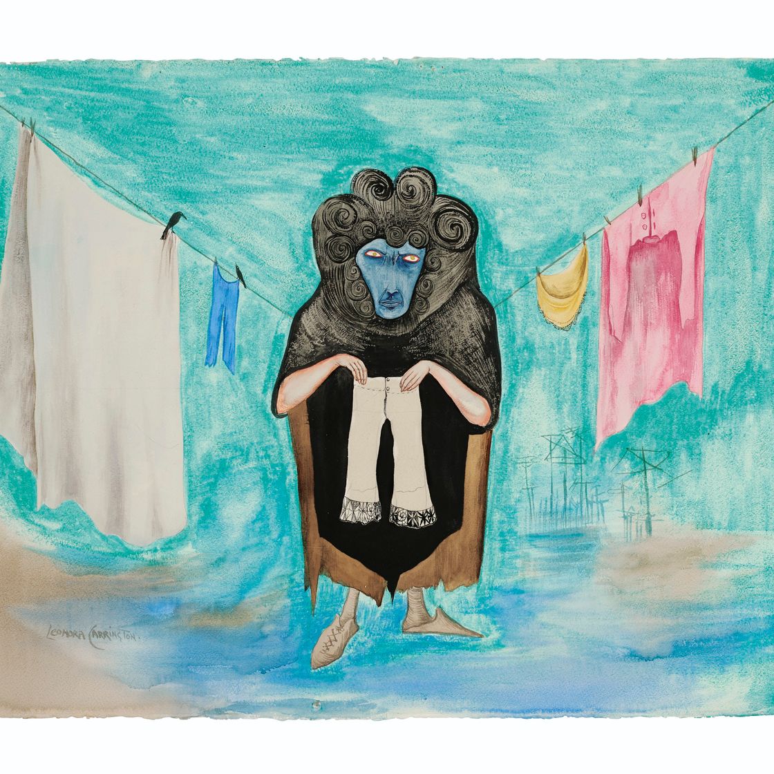 Leonora Carrington — Без названия (Трусики)